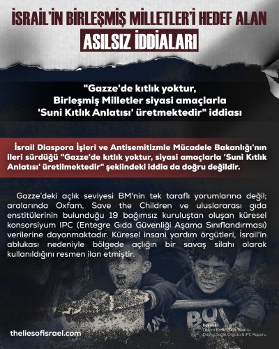 İSRAİL’İN BM’Yİ HEDEF ALAN YALANLARI TEK TEK ÇÜRÜTÜLDÜ!