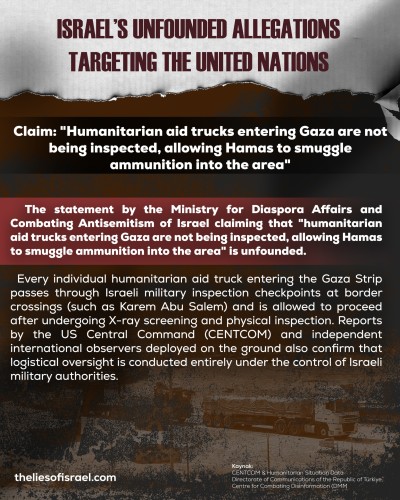 ISRAEL’S CLAIMS TARGETING THE UN DEBUNKED ONE BY ONE!