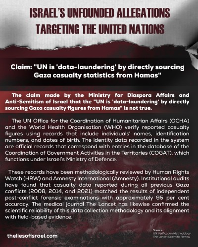 ISRAEL’S CLAIMS TARGETING THE UN DEBUNKED ONE BY ONE!