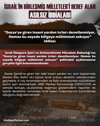 İSRAİL’İN BM’Yİ HEDEF ALAN YALANLARI TEK TEK ÇÜRÜTÜLDÜ!