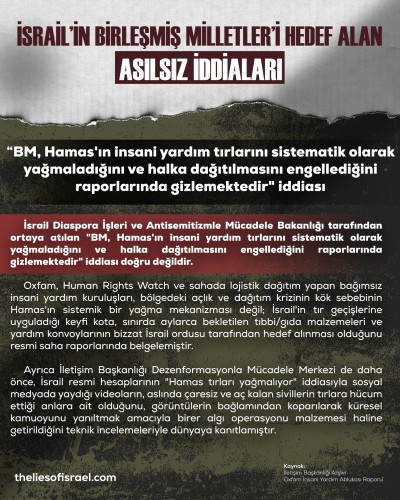 İSRAİL’İN BM’Yİ HEDEF ALAN YALANLARI TEK TEK ÇÜRÜTÜLDÜ!