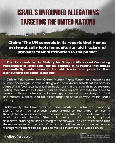 ISRAEL’S CLAIMS TARGETING THE UN DEBUNKED ONE BY ONE!